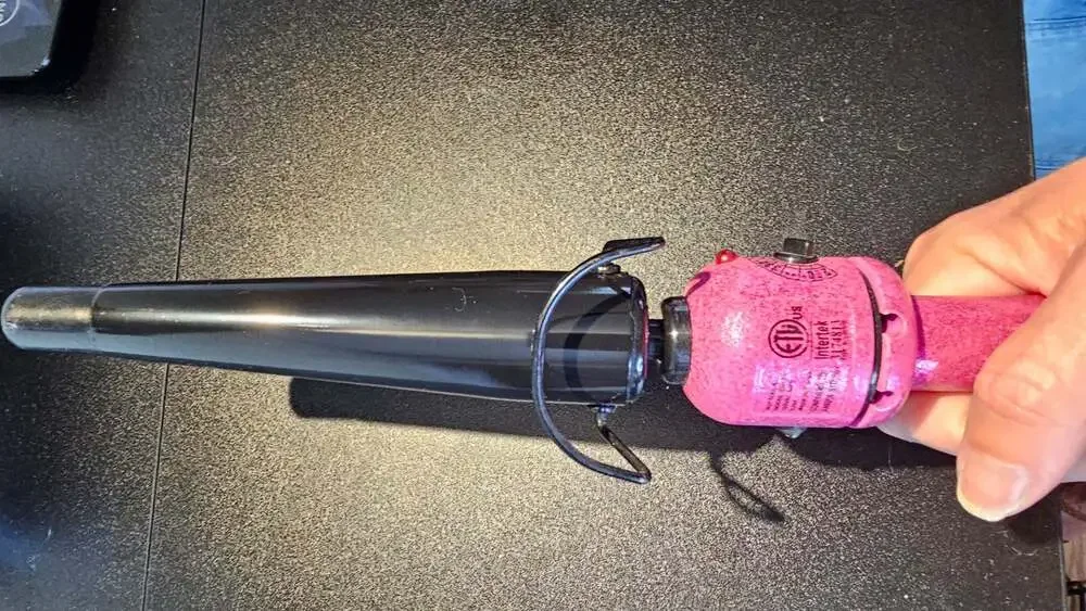 Hot Tools Pink Professional Tapered Curling Wand